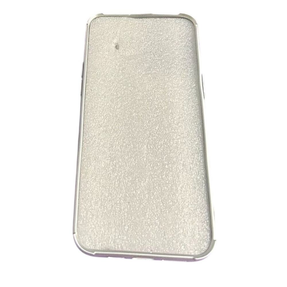 NWT Silver Metallic iPhone 14 Plus Case Textured Slim Minimal Cover - Picture 8 of 9